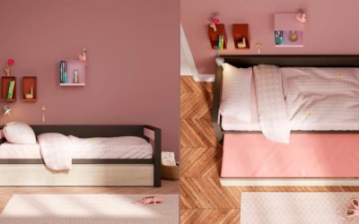 Las ventajas de las camas NIDO para Habitaciones Juveniles