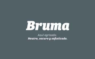 Nuevo acabado: Bruma