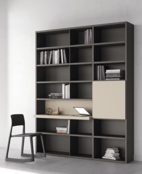 Estanterías Addbox con escritorio Estanterías Addbox con escritorio