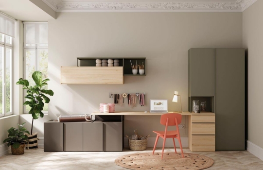 Oficina con sistema Dressbox y Addliving Oficina con sistema Dressbox y Addliving